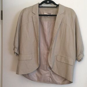Tan blazer